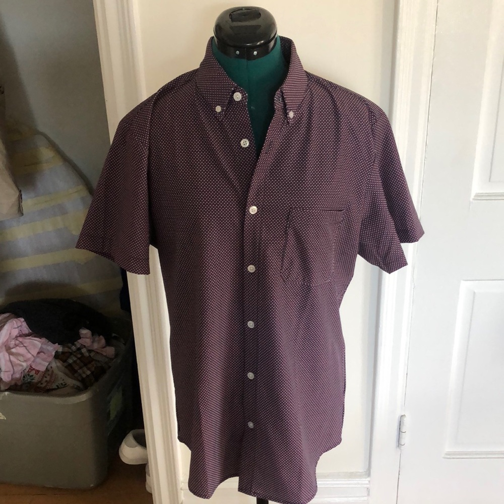Medium Mizzen + Main leeward collection short sleeve button down